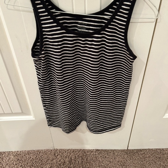 Nautical striped George tank - Picture 2 of 4
